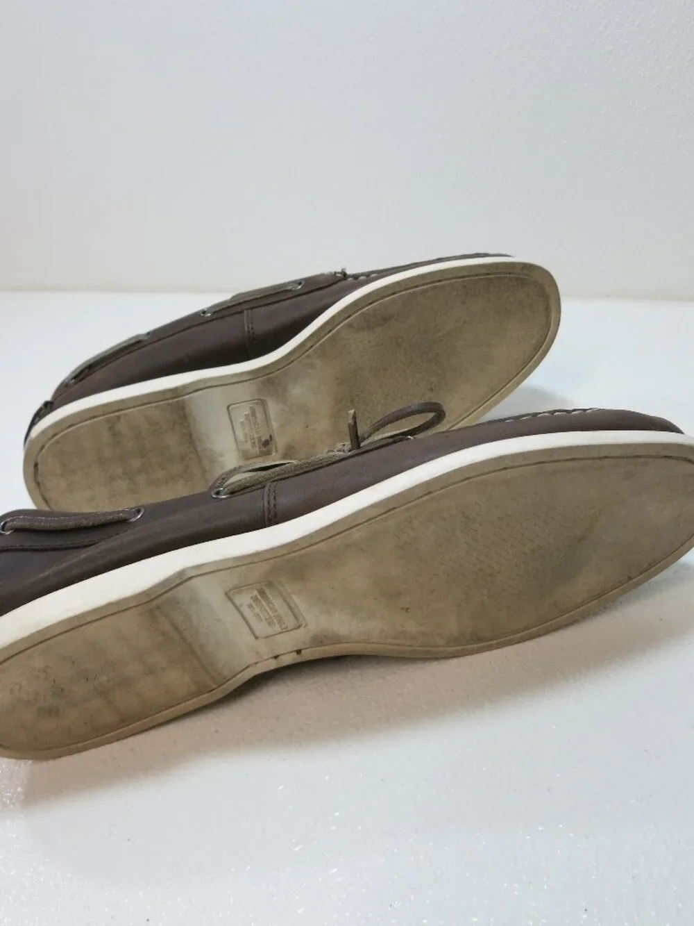 American Eagle Outfitters Men's Boat Deck Leather Comfortable Shoe Size 12